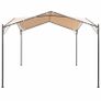 Gazebo Pavilion Tent Canopy 4x4 m Steel Beige Image 3
