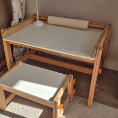 Kids Adjustable Desk and Bench IKEA Flisat