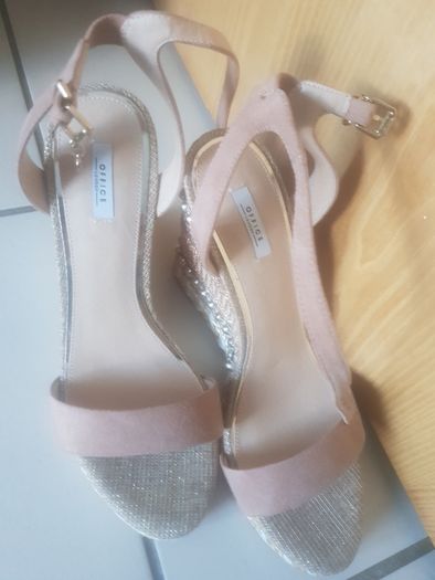 Office London High Esapdrille Sandals