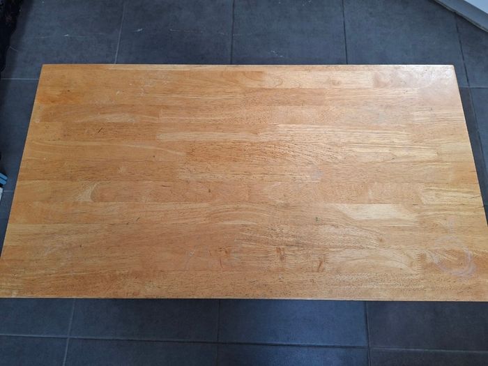 Solid wood coffee table