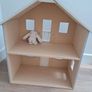 Pottery Barn Kids wooden toy house -- White and grey Image 5