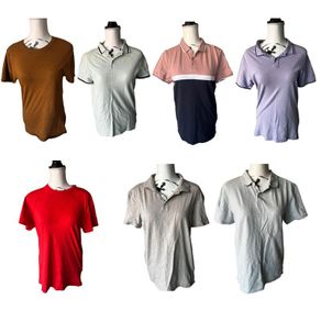 Mens Polo  TShirt Bundle Size S  7 Pieces Smog Primark Kiabi Excellent Condition