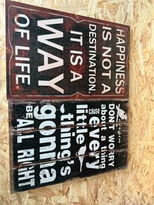 Indoor mdf printed signs