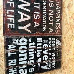 Indoor mdf printed signs