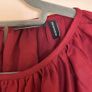 Burgundy dress ASOS design size L Image 2