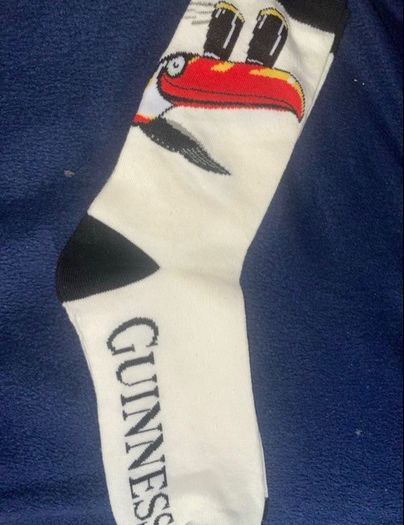 Guinness Socks one size brand new