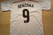 Real Madrid Jersey ((Benzema 9)) Adult L