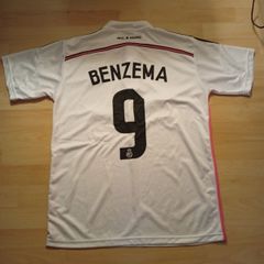 Real Madrid Jersey ((Benzema 9)) Adult L
