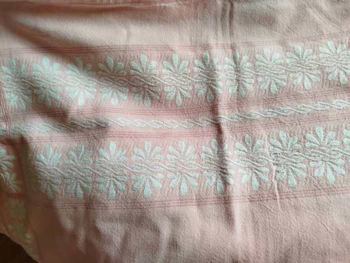 Vintage Pink Table Cloth