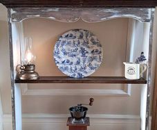 country kitchen wall dresser