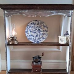country kitchen wall dresser