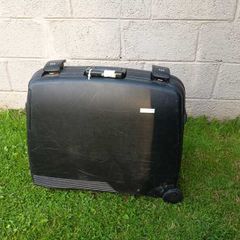 Pierre Cardin black wheeled suitcase