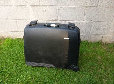 Pierre Cardin black wheeled suitcase