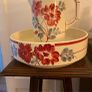 ceramic pitcher/jug & bowl Image 3