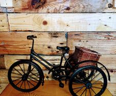Large vintage model tricycle