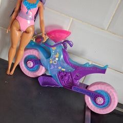 doll and motor bike