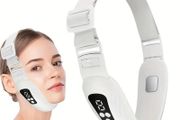 USB Rechargeable Facial Skincare Device with LED LCD Display