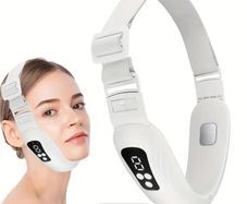 USB Rechargeable Facial Skincare Device with LED LCD Display