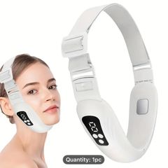 USB Rechargeable Facial Skincare Device with LED LCD Display