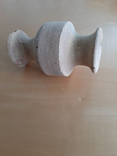 Small terracotta model vase
