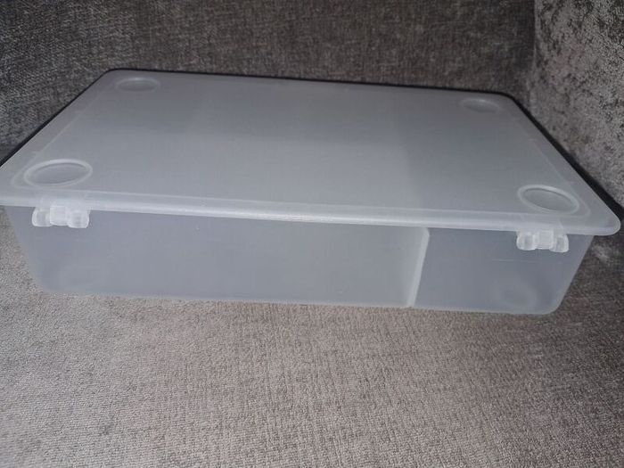 Ikea Glis Storage Box With 5 Compartments - Size - 34cm x 21cm - RRP - 5.00