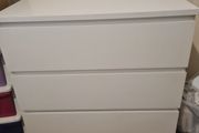 Malm 3 drawer chest of drawers