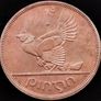 [#2507] - Ireland 1968 | Irish 1d | One Penny | KM.11 | UNC Image 2
