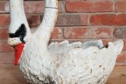 Swan  Planter Cast Iron  H286