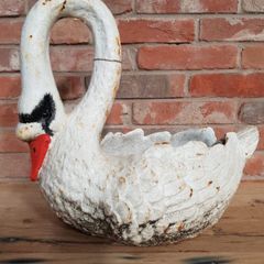 Swan Planter Cast Iron  H286