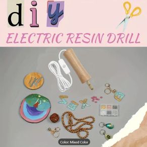 USB Powered Electric Resin Jewelry Drill Set, new, unopened.