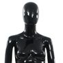 Full Body Female Mannequin with Glass Base Glossy Black 175 cm Image 8