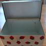 Tree vintage cans + vintage strawberry tin Potpourri Press USA Image 8