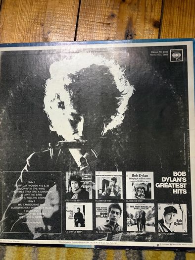 Bob Dylan  vinyl lp