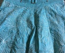 Karen Millen Embroidered A-Line Skirt with Petticoat