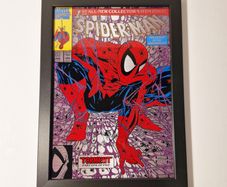 Spider-man #1 "Torment" - A4 Framed Poster Print