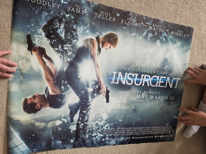 The Divergent Series Insurgent original cinema poster