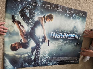 The Divergent Series Insurgent original cinema poster