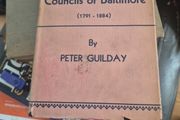 a history of Baltimore A History of the councils of Baltimore by Peter guillday 1791 to 1884