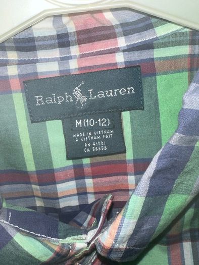 Polo Ralph Lauren shirt M(10/12)