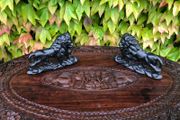 Lion doorstops