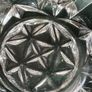 Vintage French thick glass ashtray Image 3