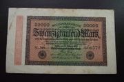 Germany. Reichsbanknote. 20,000 Mark (20.2.1923)