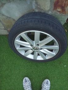 Volkswagen golf original GT alloy wheels 17inch