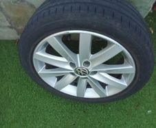 Volkswagen golf original GT alloy wheels 17inch