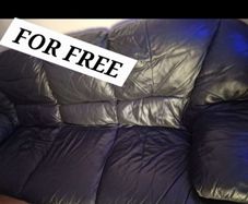 leather sofa