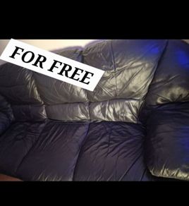 leather sofa