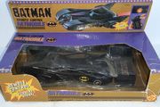 Batman Remote Control Batmobile with Blazing Rubine Light Toy Biz 1989
