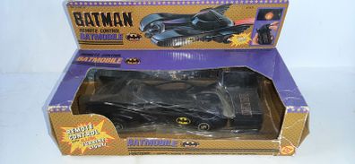 Batman Remote Control Batmobile with Blazing Rubine Light Toy Biz 1989