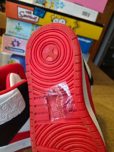 Hello Kitty hightops, size 3, new never worn.
