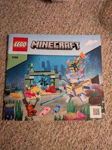 Minecraft Lego 21180 The Guardian Battle